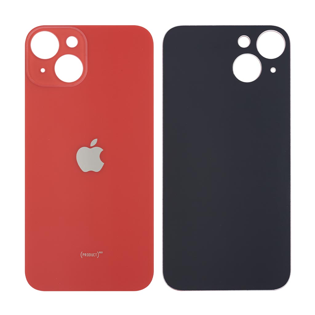 Задня кришка Apple iPhone 14, великий виріз під камеру, High Quality, Red