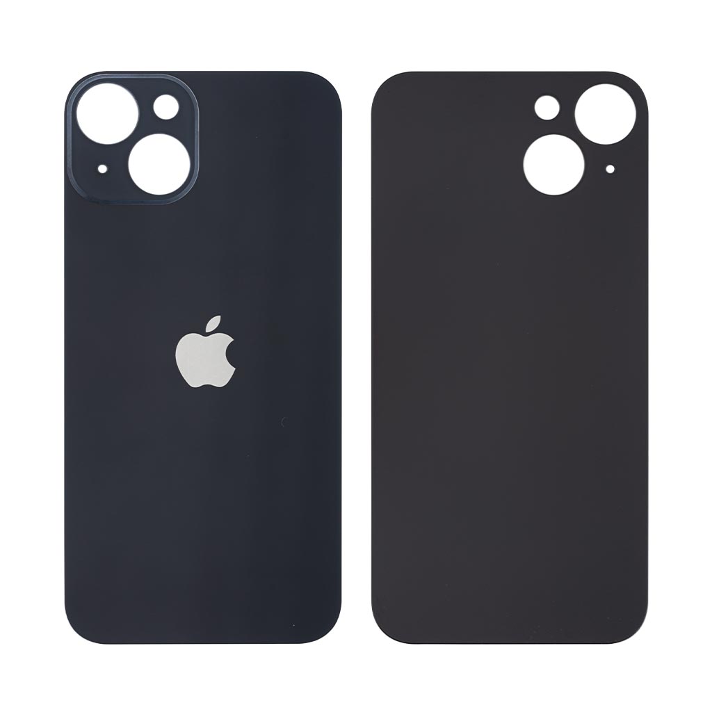 Задня кришка Apple iPhone 14, великий виріз під камеру, High Quality, Midnight