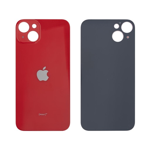 Задня кришка Apple iPhone 14 Plus, великий виріз під камеру, Original, Red